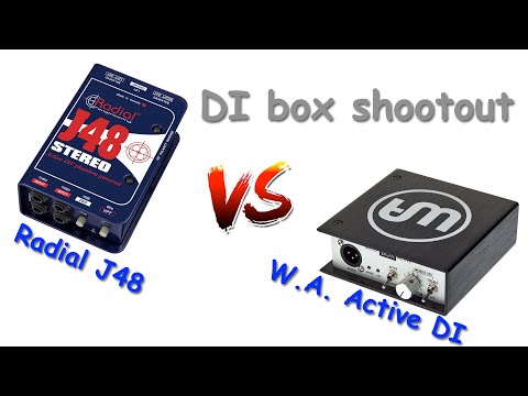 Radial J48 Warm Audio DI box (한글, english, français)