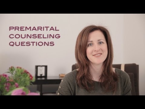 カップルカウンセリング。結婚前の質問 (Couples Counseling: Pre marriage questions)