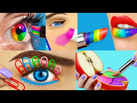 TRUCOS PARA LLEVAR MAQUILLAJE A LA ESCUELA! IDEAS ESCOLARES PARA UN MAQUILLAJE HERMOSO| NatyGloss