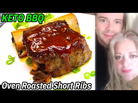 BEST Short Ribs! Very Easy Oven Roasted with Barbecue...