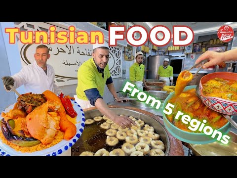 Tunisian famous food from 5 Regions #nabeul #tunis #sousse #beja #ariana-