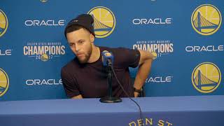 Stephen Curry Talks About Quinn Cook, Rehab Process &amp; Looking Forward At His Role In The Playoffs