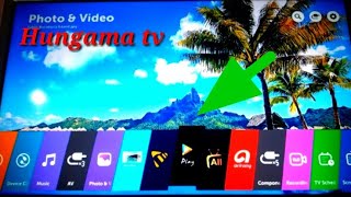 How to install Humgama play in Lg Tv||How to browse hungama play||