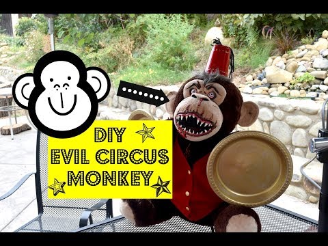 DIY evil circus monkey