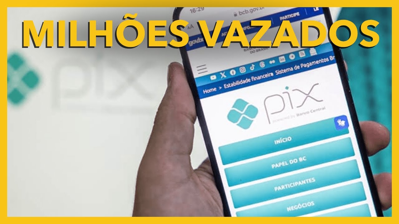 CNJ VAZA dados de 11 Milhões de CHAVES PIX