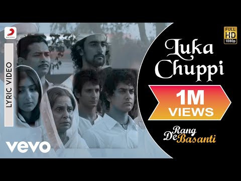 @A. R. Rahman - Luka Chuppi Lyric Video|Rang De Basanti|Aamir Khan|Lata Mangeshkar