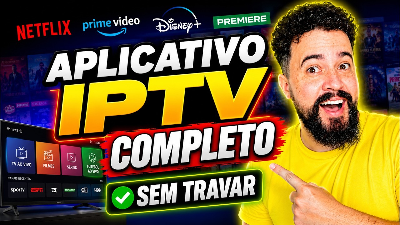 📺 MELHOR APLICATIVO IPTV – FILMES, SÉRIES E FUTEBOL AO VIVO