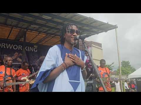 Joe Morgan performing live [Imahia's)