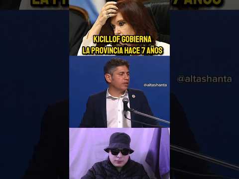 Kicillof gobierna la Provincia de Buenos Aires hace 7 años 🤦‍♂️ #lamatanza #lomasdezamora #merlo