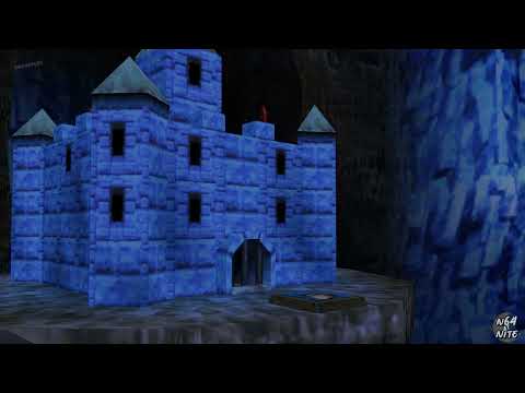 pov: You Stay the Night in Crystal Caves in Donkey Kong 64 🌧️ (+Music & Rain)