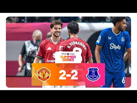 Man Utd CLINCH Summer Series With Draw | MUN 2-2 EVE | 2025 Premier League Summer Series Highlights
