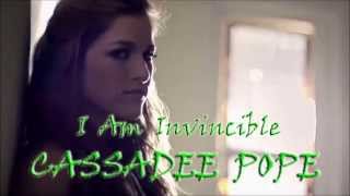 CASSADEE POPE-I am invincible lyric