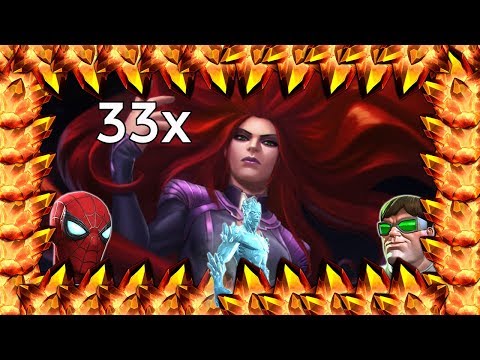 INSANE PULLS! FROM A HUGE 33X 4 STAR CRYSTAL OPENING!! SO MUCH 4 STARS! (MCOC)