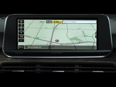 Part of a video titled Navigation: Overview & UVO Local Search - YouTube