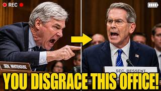 Whitehouse UNLEASHES on Bessent – The Trump Tax Immunity Deal Nobody Can Explain!