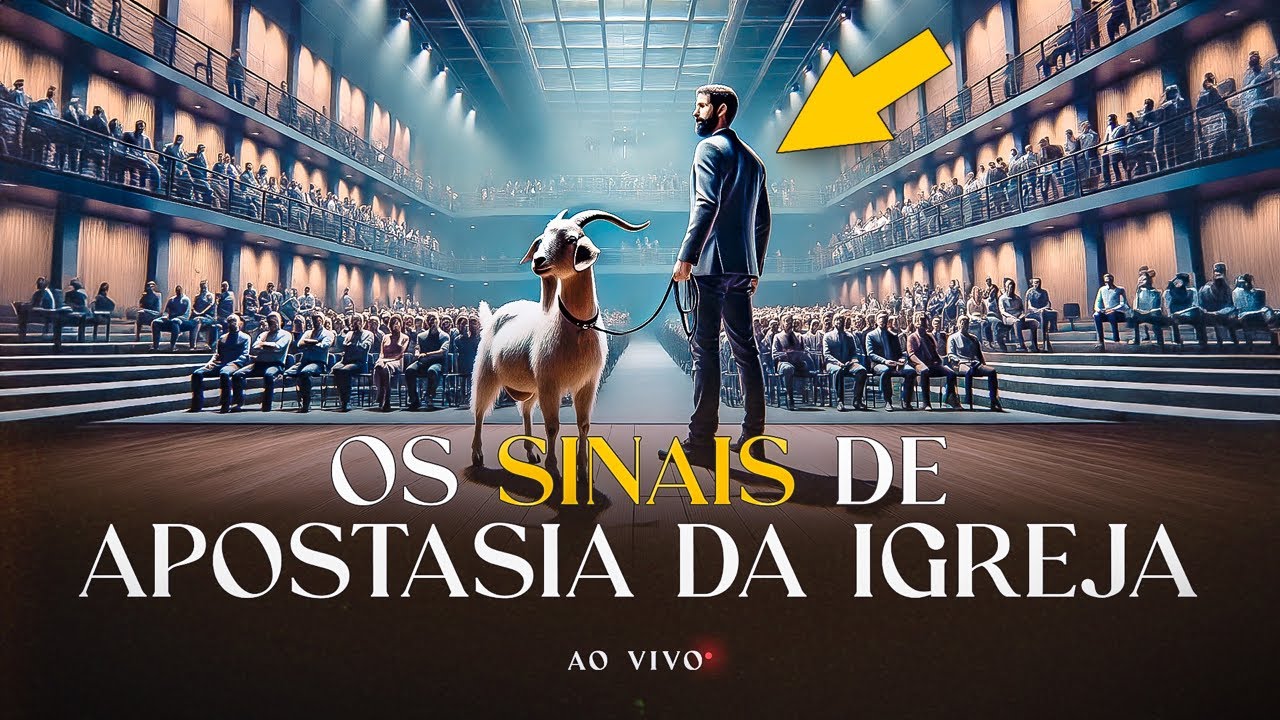 OS SINAIS DE APOSTASIA DA IGREJA - Semana do Apocalipse - Live 4 - Lamartine Posella