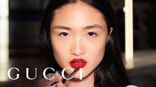Gucci Backstage Beauty at Gucci Ancora