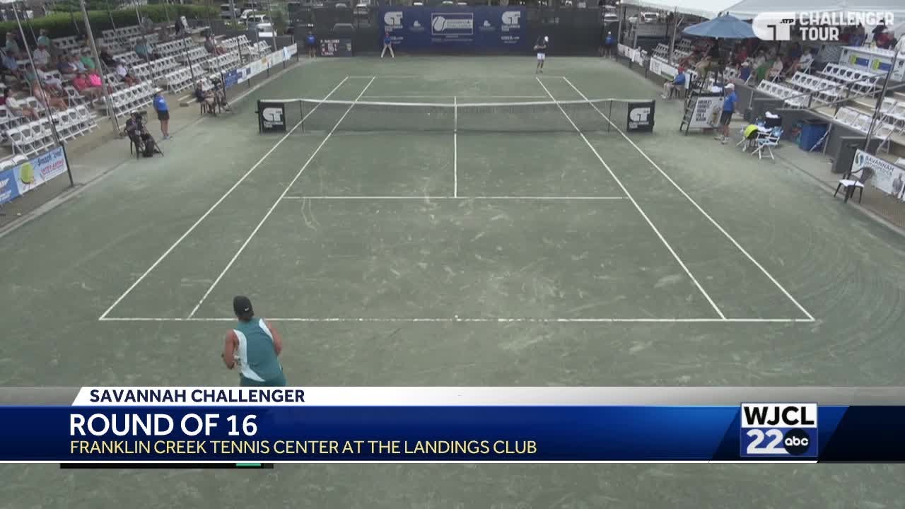 Round of 16 concludes Thursday at the 2025 Savannah Challenger