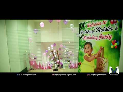 MOKSHA'S FIRST BIRTHDAY HIGHLIGHTS.