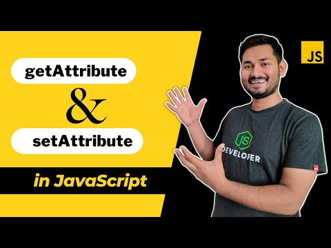 Getattribute And Setattribute In Javascript The Complete Javascript Course Ep 54