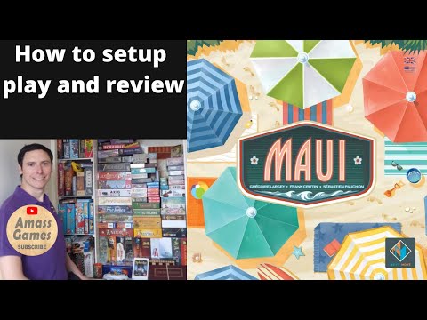 How to setup play and review Maui by Amassgames 