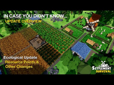 ICYDK Update Overview: Ecological Update - Resource Points | Settlement Survival Beta