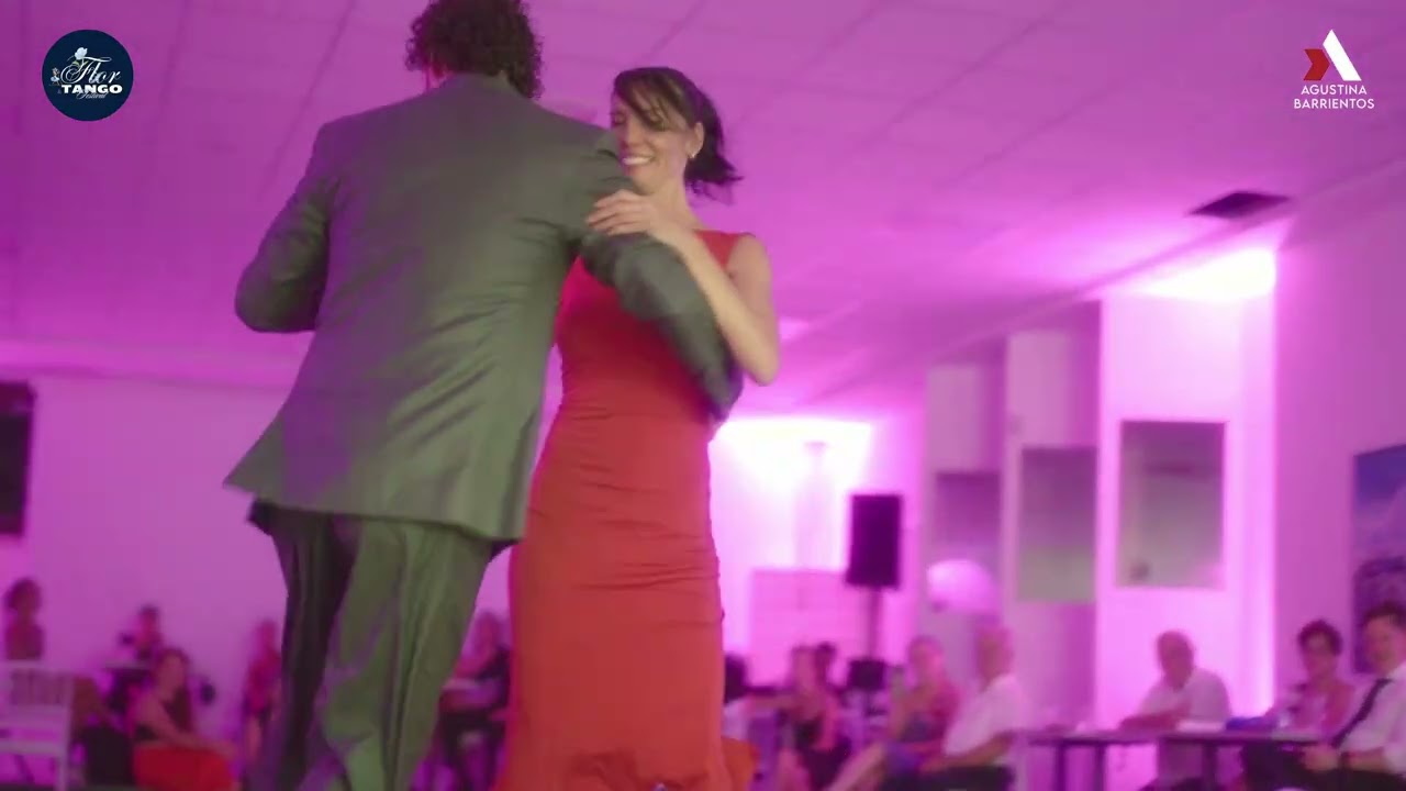 MAJO CABALLERO Y JULIO BASSAN (3/3) bailando en Flor De Tango Festival.