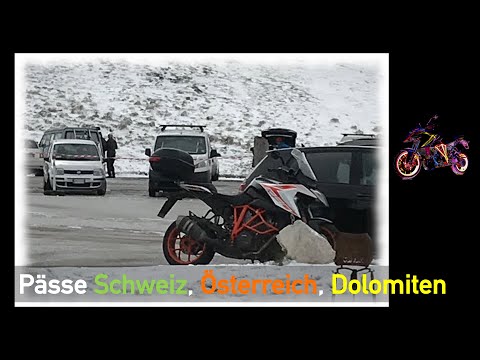 Motorradurlaub Alpen - KTM 1290 GT - Tour Österreich, Schweiz, Dolomiten