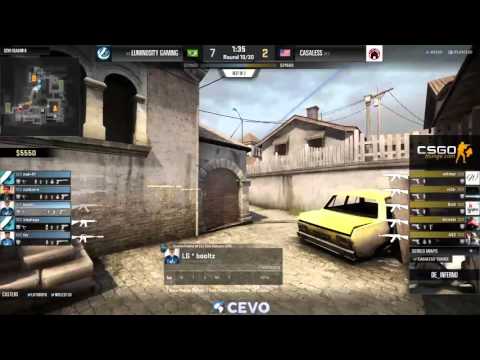 Luminosity vs Casaless Game 1 (CEVO-P CS:GO Season 8) - Misled & Latorr