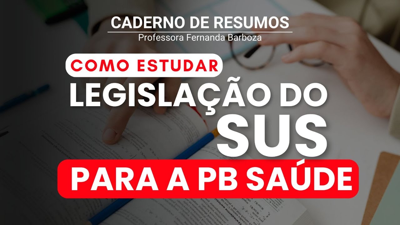 PB Saúde Legislação do SUS Idecan - como cai na prova