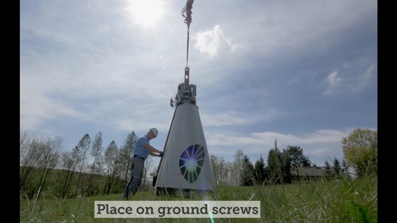 smartflower - installation movie