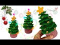 Árbol De Navidad De Crochet En Una Maceta Un Sencillo Tutorial De árbol De Navidad En Crochet
