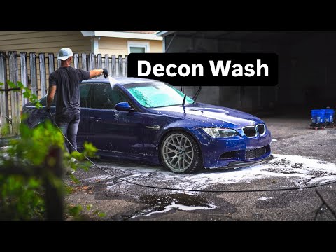 [E90] BMW M3 - Decon Wash | Auto Detailing | 4K