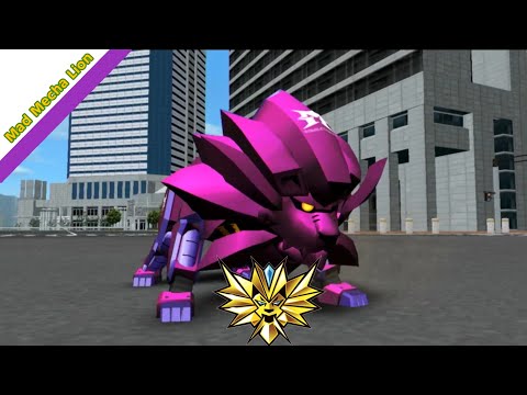 Mad Mecha Lion gameplay. Strong animal kaiser max4 | 百獣大戦グレートアニマルカイザー (animal gameplay) 