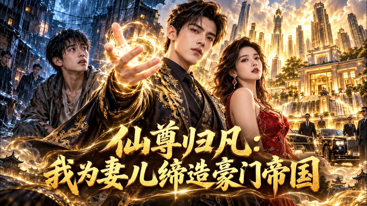 MultiSub🔥热播全集 |  仙尊渡劫重生，归来护子逆袭造豪门！🔥 |  #AI 仿真人短剧 #男频短剧#AI 古风玄幻