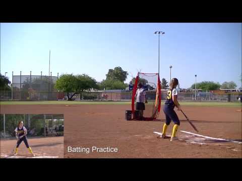 Haylie Pense Softball Skills Video - 2020 Outfield