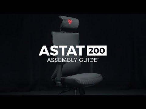Genesis Ergonomiška žaidimų kėdė Astat 200 G2, Juoda video