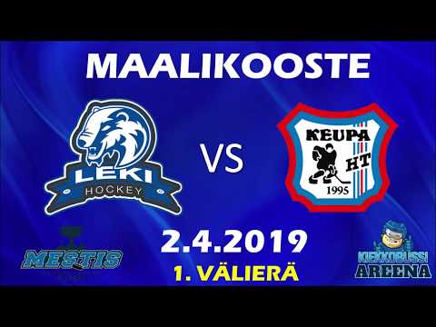 Maalikooste 1.välierä LeKi - KeuPa HT 2.4.2019