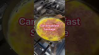 10 Minute Breakfast #cansausage # easy breakfast #quickmeal