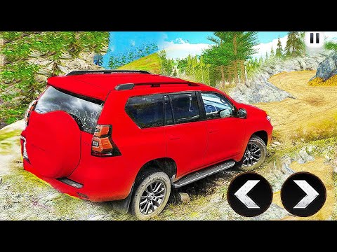 Luxury Suv Offroad Prado Drive Simulator #04 - Jeep Driving Games - Android Gameplay