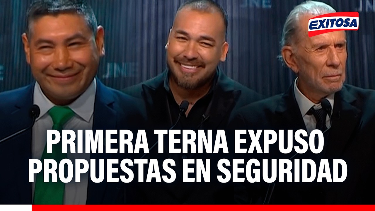 🔴🔵 Charlie Carrasco Álvaro Paz de la Barra y Ricardo Belmont abrieron el debate