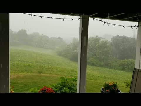 Video: Strong storm captured on camera in Barnstable, MA