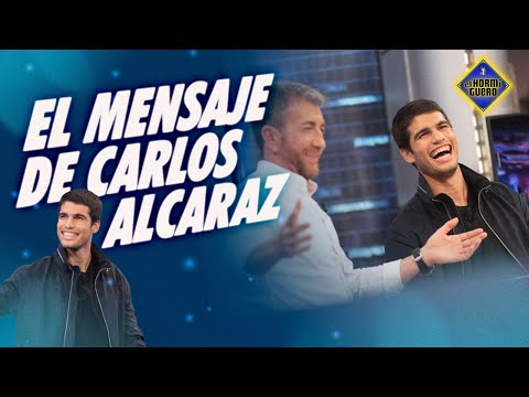 El bonito mensaje que Alcaraz dedica a toda la gente que le apoya - El Hormiguero