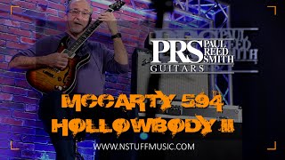 Video thumbnail for PRS McCarty 594 Hollowbody II - 10 Top by N Stuff Music