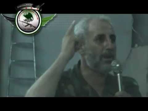 كلمة لقائد لواء شهداء دوما أبو صبحي طه يتحدث عن محي الدين الديري أبو علي سجن