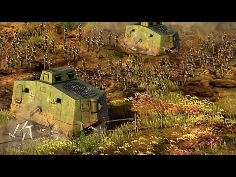 5,000,000 GERMANS CHARGE to END World War 1! - Great War: German Campaign 7