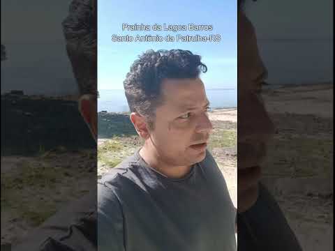 Lagoa Barros Santo Antônio da Patrulha-RS. 🏖 🌎  #viagem #turismo #riograndedosul #lagoa #praia #trip