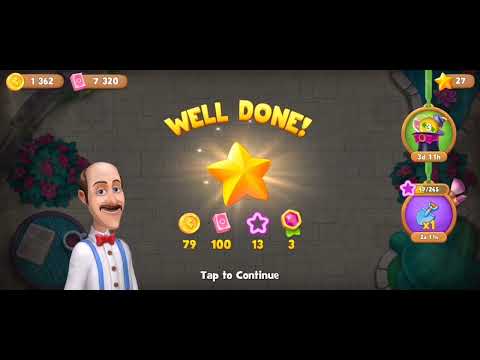 #Gardenscapes level 10006 to 100011 The golden Cup #Gardenscapes official #mauritius