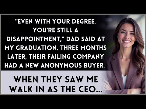 My Parents Said I Was A Disappointment At My Graduation   They Found Out Who Bought Their Company