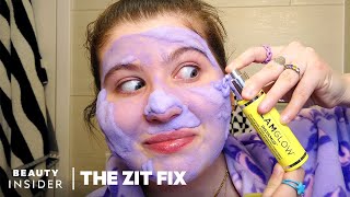 GlamGlow Bubble Mask Preps Skin For Makeup In One Minute | The Zit Fix